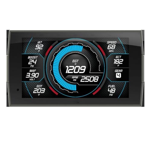 Edge 84130-3 Incight CTS3 Digital Gauge Monitor, 5-Inch Touch Screen OBDII Performance Meter, Compatible with 1996 and Newer Gas and Diesel Vehicles