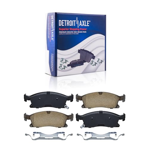 Detroit Axle - 8pc Brake Kit for Mercedes-Benz ML250 ML350 ML400 GLE350 - size: 8PR53527/KIT