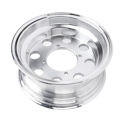 Qqmora 8 Inch Motorcycle Rear Wheel Rim High Performance Fine Polished Aluminum Alloy Wheel Hub for Monkey Z50 Z50R Z50J Mini Bike