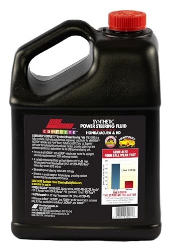 Lubegard 24201 Complete Synthetic Power Steering Fluid, 1 Gallon - size: 4 Quarts