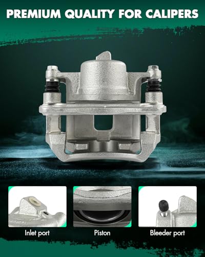 SCITOO Front Right Disc Brake Caliper With Bracket 19-B2049 - size: Front Passenger[19-B2049]
