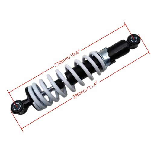 white 270mm Shock Absorber Rear Suspension For 90cc 110cc125cc 150cc Dirt Bike Motorcycle ATV Motor Scooter