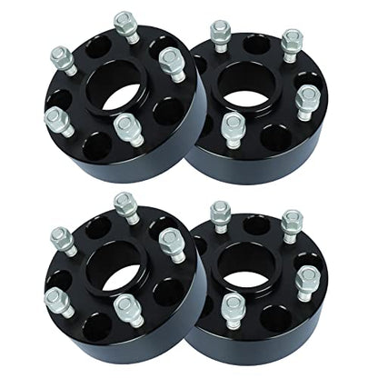 BRTEC 2in 5x127mm 5x5 Wheel Spacers 5 Lug Wheel Adapters 1/2X20 & 71.5 mm Hub Bore Hubcentric Spacers for Jeep Wrangler JK Grand Cherokee WJ Commander XK 4pcs - color: 2inch-4pcs-C