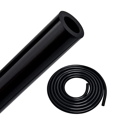 EVIL ENERGY 3/8 Silicone Vacuum Tubing Hose Line 5FT 130PSI Max Pressure Black (10mm ID) - color: Black, size: 3/8 5FT