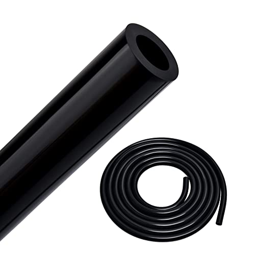 EVIL ENERGY 3/8 Silicone Vacuum Tubing Hose Line 5FT 130PSI Max Pressure Black (10mm ID) - color: Black, size: 3/8 5FT