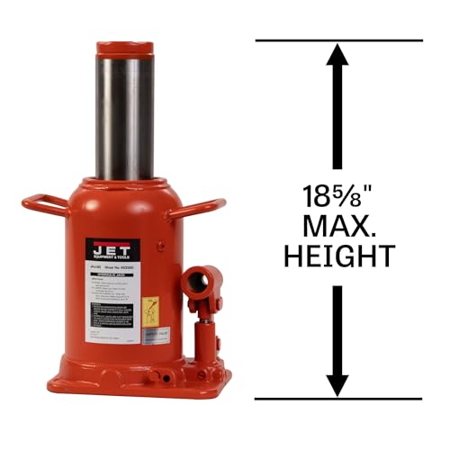 JET 60-Ton Hydraulic Bottle Jack w/ Handle (JHJ-060) - size: 60 Ton