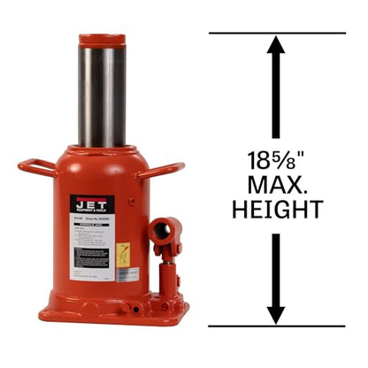JET 60-Ton Hydraulic Bottle Jack w/ Handle (JHJ-060) - size: 60 Ton