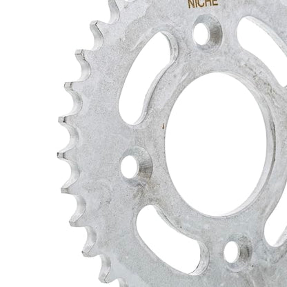 NICHE Drive Sprocket Chain Combo for Honda CRF50F XR50R Front 14 Rear 37 Tooth 420HZ Standard 76 Links - size: Standard Chain