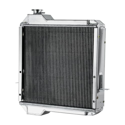 4 Row Aluminum Radiator Compatible with Case/IH 580 SUPER L M 584E 586G 585G 586E 588G 590 234876A1