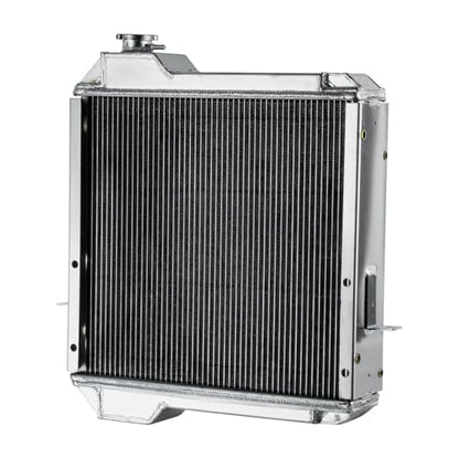 4 Row Aluminum Radiator Compatible with Case/IH 580 SUPER L M 584E 586G 585G 586E 588G 590 234876A1