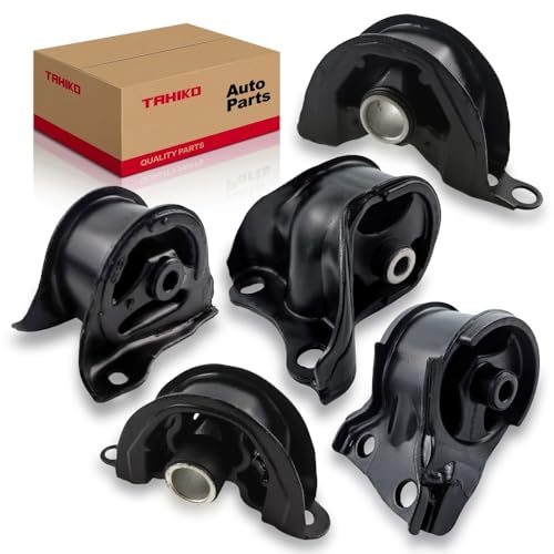 5PCS Engine Motor & Trans Mount Set Compatible with Honda Civic 1.5L 1992 1993 1994 1995 with Automatic Trans Mount for A6520 A6533 A6502 A6506 A6551,50805SR3981, 50821SR3020 - size: 1992-1995 Civic 1.5L