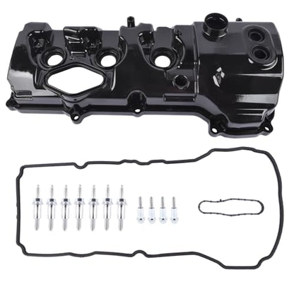 Left Valve Cover w/Gasket Replacement for Ford Expedition 3.5l V6 Turbocharged 2015-2017#BL3Z-6582-H GELUOXI - color: Left Side
