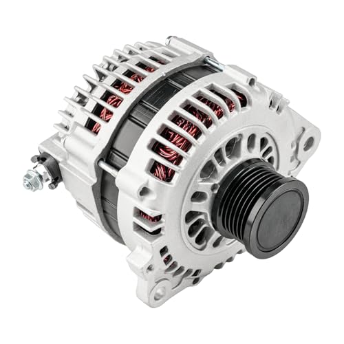 KAC Alternator Compatible With Nissan for 2008-2012 Rogue (110 Amp; Hitachi Unit) 11163N 12V CW 6-Groove Pulley - size: 11163N