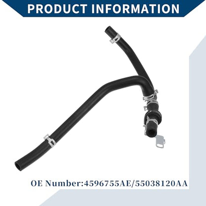 HVAC Heater Hose Assembly for Dodge Magnum 05-08 2.7L 3.5 4596755AE