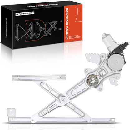 A-Premium Front Driver Side Power Window Regulator with Motor (6-Pin)