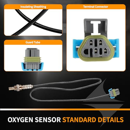 Oxygen O2 Sensor 250-241128 250-24491 Upstream & Downstream Pack 4 - color: Set of 4, size: 250-241128 250-24491