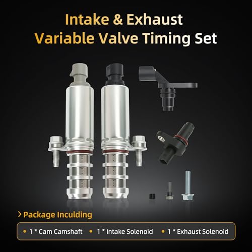 Intake+Exhaust Camshaft Position Actuator VVT Solenoid