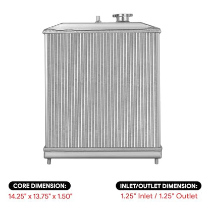 Auto Dynasty Radiator for 92-01 Civic Del Sol Acura Integra EJ EK EG DB DC - color: 92-01 Civic/Del Sol/Integra AT