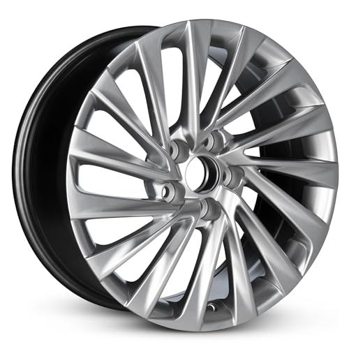 For 2019-2024 Lexus ES300H 18 Inch Hyper Silver Alloy Rim - OE Direct Replacement - Road Ready Car Wheel