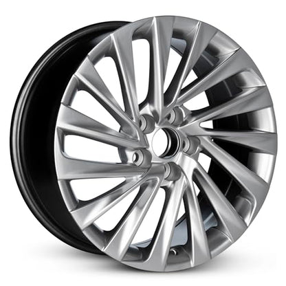 For 2019-2024 Lexus ES300H 18 Inch Hyper Silver Alloy Rim - OE Direct Replacement - Road Ready Car Wheel