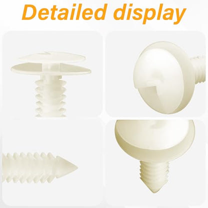 50 PCS Nylon Door Trim Panel Retainer Clip, Interior Door Panel Clip