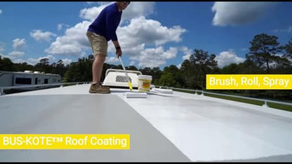 BUS-PRIME Roof Coating Primer - Clear (1 Gallon) - size: 128 Fl Oz (Pack of 1)