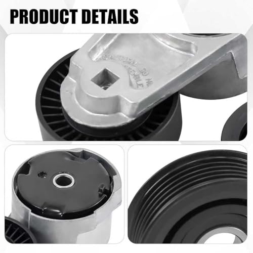39282 38082 Drive Belt Tensioner Pulley Kit Compatible with Ram 1500 13-18