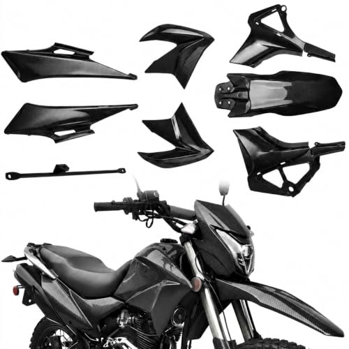 Plastics Fairing Kit for Hawk 250(All Years) - color: carbon fiber pattern