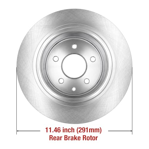 HUSCH Brake Kit Fit for Toyota Sienna, For Highlander, For Nissan Altima - size: 31464+31312 & D1650+D905