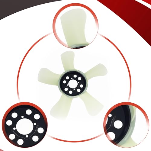 PartsFlow Engine Radiator Cooling Fan Blade For Chrysler Dodge Suv Pickup 5.7L 6.4L 620-057 - color: For Dodge