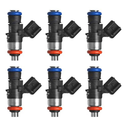 Fuel Injectors For Ford F150 Mustang Explorer Edge 2011-2019, V6 3.5L 3.7L - size: For Ford F150/Mustang/Edge 3.7L (2011-2017)