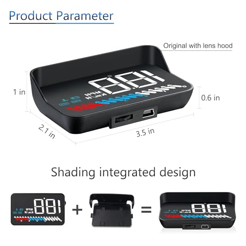 Heads up Display for Cars Speedometer for Car,Digital Speedometer for Car