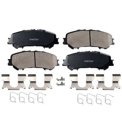 Detroit Axle - Brake Kit for 2017-2023 Nissan TITAN - size: 8PR55100/kit