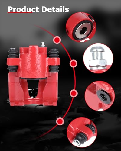 cciyu Rear Left/Right Disc Brake Caliper Assembly without Bracket 18-4679 - size: Rear Right[18-4679]