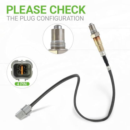 O2 Oxygen Sensor 250-24982 Downstream Compatible with Hyundai Accent Elantra GT Ioniq Kona Sonata Tucson Kia Forte Koup Forte5 Rio Soul NIRO Optim, L4 1.6L# 1900-545760 39210-2B220 - size: 250-24982