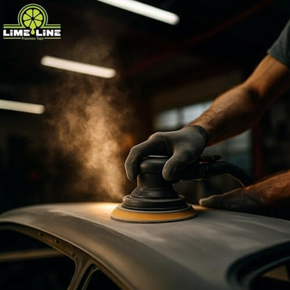 LiME LiNE Sand-able Automotive Primer Surfacer, Direct-to-Metal, High Build 2k Urethane, 1.25 Quart kit, (Black) 4:1 mixture - color: Black