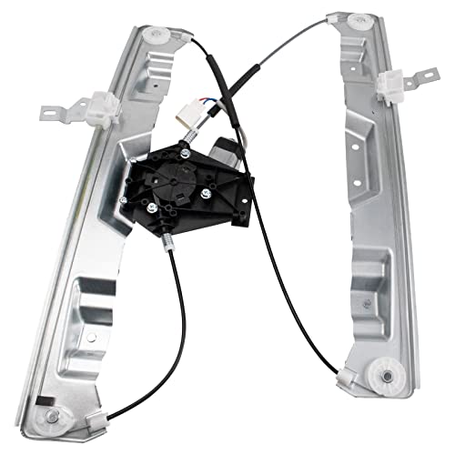 TRQ Front Left Power Window Regulator & Motor Assembly Drivers Side - style: WRA51198