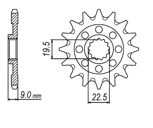 520 Motorcycle Chain and Sprocket Kit compatible with Suzuki RMZ250 2013-2020