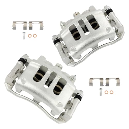 cciyu Front Left & Right Disc Brake Calipers Assembly 18B4841 18B4840 - size: Front[18B4841+18B4840]