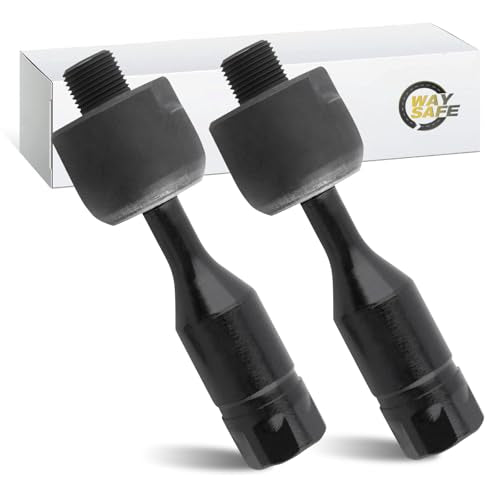 Front Inner Tie Rods Pair Compatible with 2002-2006 GMC Envoy XL
