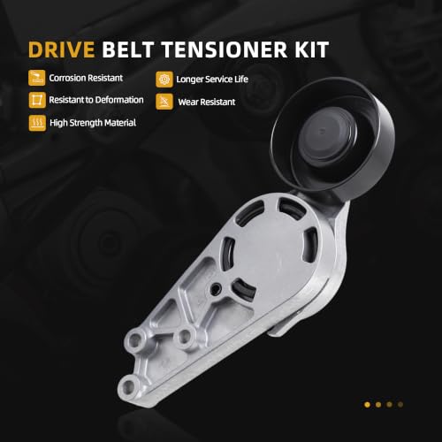 Serpentine Belt with Tensioner Kit #38207 06B903133 06B903133A - size: 2004-2008 for A4