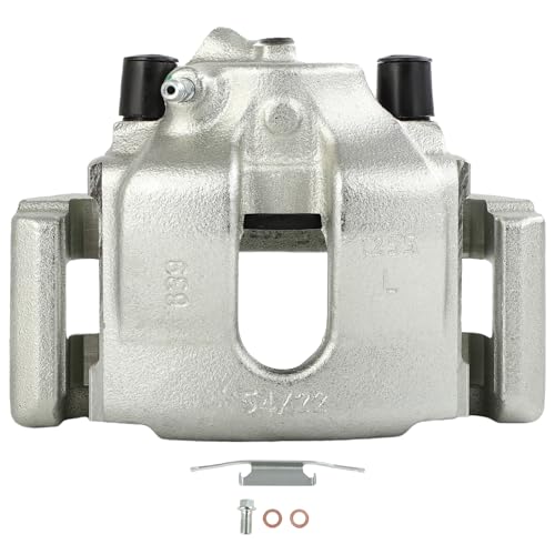 cciyu Front Left Disc Brake Caliper Assembly w/Bracket 19B1619A - size: Front Left[19B1619A]