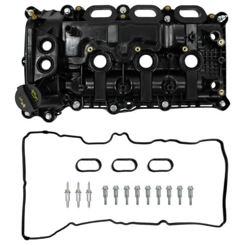 AUCERAMIC Left Engine Valve Cover Fit for 2017-2020 Ford F-150 2018-2021 Expedition 2018-2020 Lincoln Navigator 3.5L Replace# HL3Z6582G HL3Z6582B HL3Z6582D HL3Z6582E - size: Left Side Valve Cover