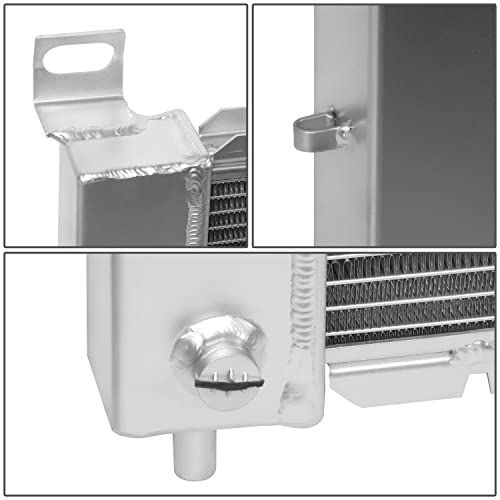 DNA Motoring Aluminum 28" OE Style Core Radiator Compatible with 99-12 Silverado/Suburban 1500 2500,RA-SILVERADO99-2 - style: 99-12 Silverado 1500 MT