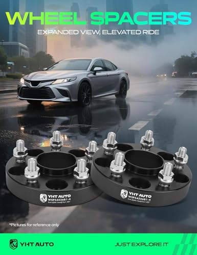 YHTAUTO 5x4.5 Hub Centric Wheel Spacers 1 Inch for Acura, Honda - size: 1 Inch Thickness, style: 4 PCS