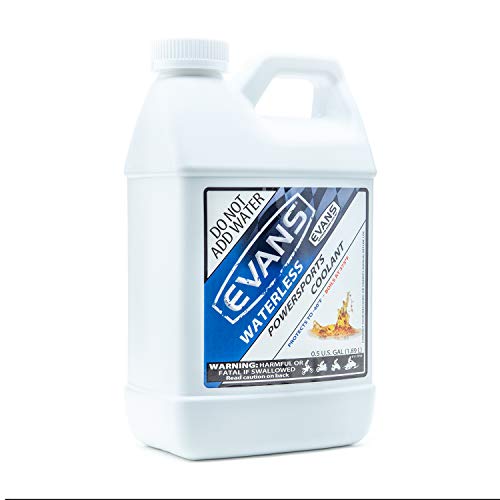 Evans Coolant EC72064 Powersport Waterless Engine Coolant, 64 fl. oz., 3 Pack - size: Pack of 3 (1/2 Gallon)
