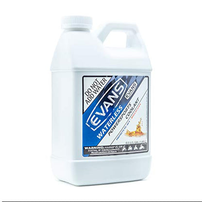 Evans Coolant EC72064 Powersport Waterless Engine Coolant, 64 fl. oz., 3 Pack - size: Pack of 3 (1/2 Gallon)