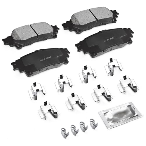 MILLISEC BC1391 Quiet Rear Ceramic Brake Pad Set for GS Turbo/GS200t/GS350 - size: 1H 2170