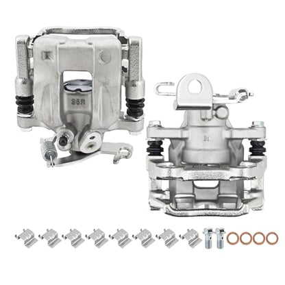 Rear Pair Brake Caliper Kit for Nissan Sentra 20-25 2.0 S SR SV - color: Rear Pair, size: without Pads
