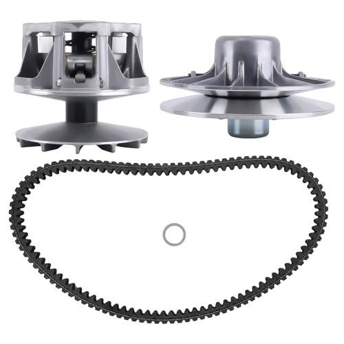 maXpeedingrods Primary & Secondary Driven Clutch w/Belt for Polaris Ranger 570 EFI 2014-2017, Ranger 500 2017-2021, Ranger Crew 570 EFI 2014 2018-2019, Replace# 1323255,1323013